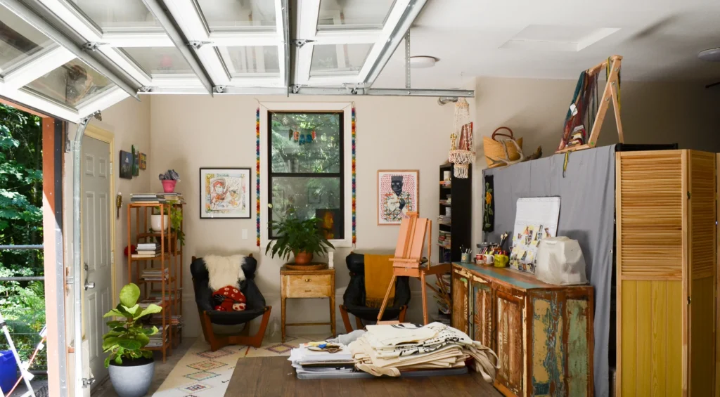garage conversion art studio