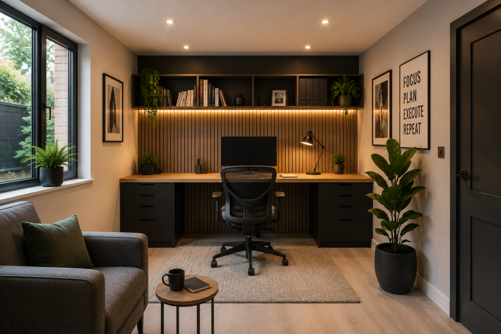 garage conversion home office
