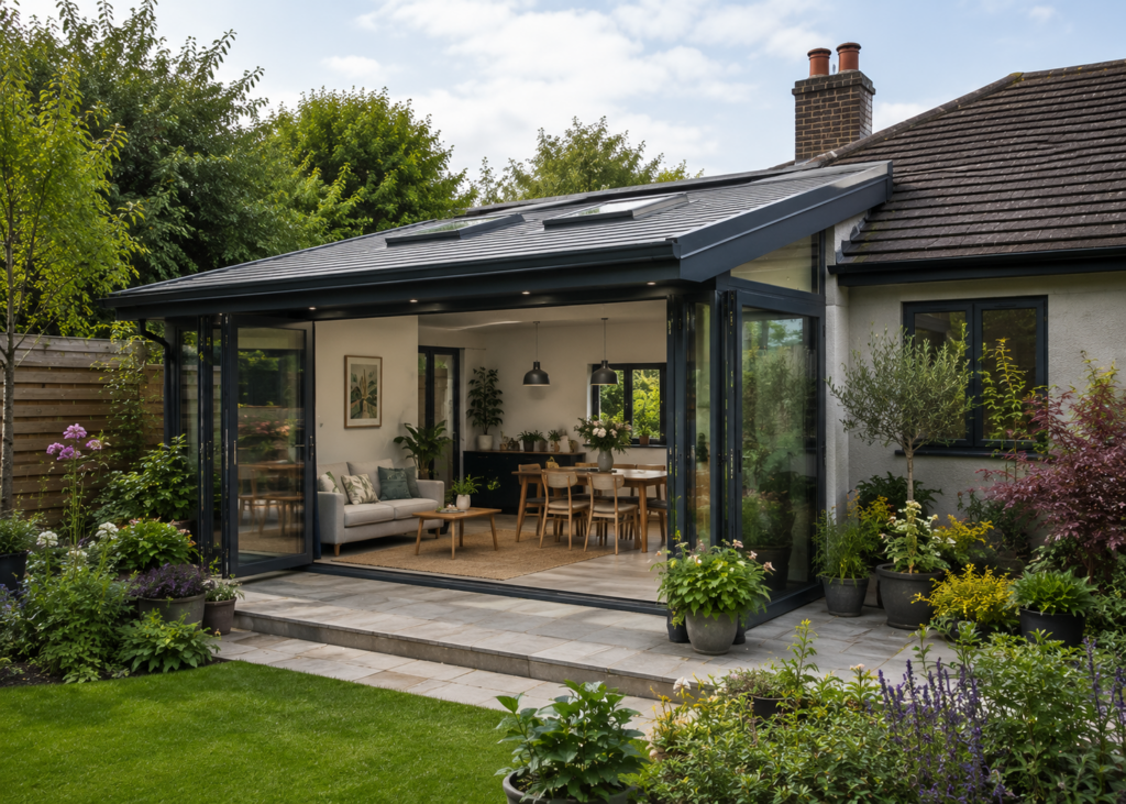 lean to bungalow extension